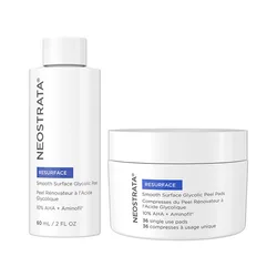 פילינג גליקולית יומיומי מחדש 36 פדים Resurface Smooth Surface Glycolic Peel 60ml / 36 Pads
