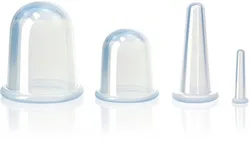 סט כוסות רוח מסיליקון לפנים